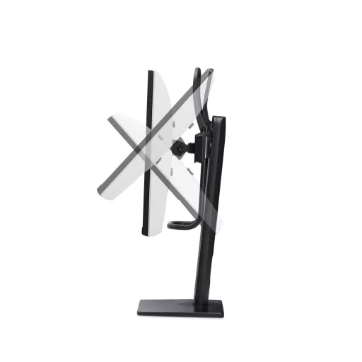 StarTech.com 2MC1S-MONITOR-STAND asztali TV konzol 68,6 cm (27") Fekete