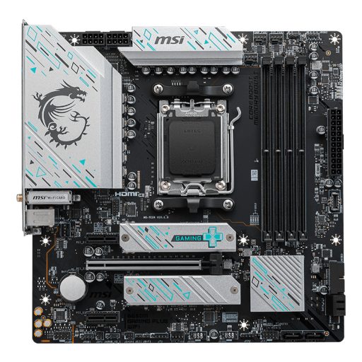 MSI B650M GAMING PLUS WIFI AMD B650 Socket AM5 Micro ATX