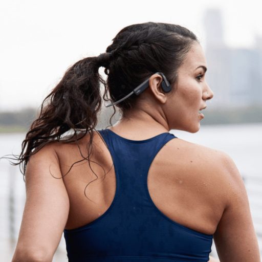 SHOKZ OpenMove Fejhallgató Vezeték nélküli Nyakpánt Sport Bluetooth Szürke