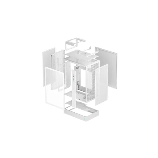 DeepCool CH170 PLUS WH Midi Tower Fehér