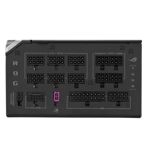 ASUS ROG -THOR-1200P3-GAMING 1200 W 20+4 pin ATX ATX Fekete