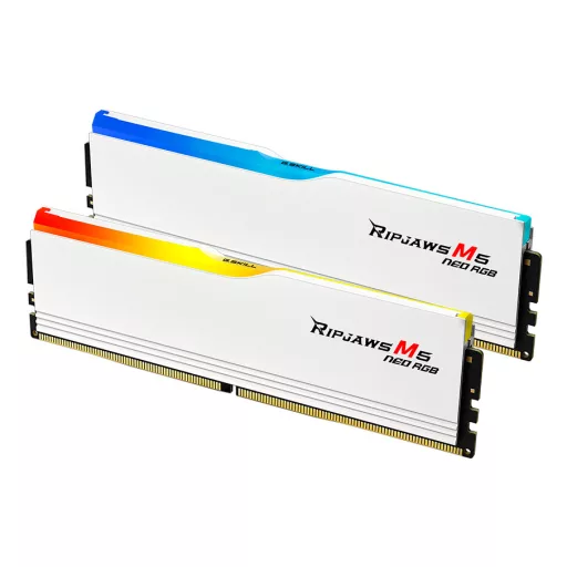 G.Skill Ripjaws M5 RGB F5-6000J2836G32GX2-RM5NRW 64 GB 2 x 32 GB DDR5 6000 MT/másodperc 288-pin DIMM