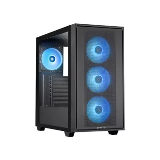 Chieftec GS-03B-OP Midi Tower Fekete