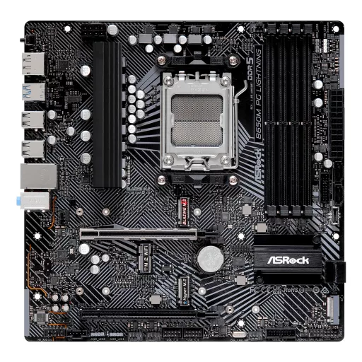 Asrock B650M PG Lightning AMD B650 Socket AM5 Micro ATX