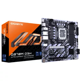 GIGABYTE Q870M D3H Intel Q870 LGA 1851 (Socket V1) Micro ATX