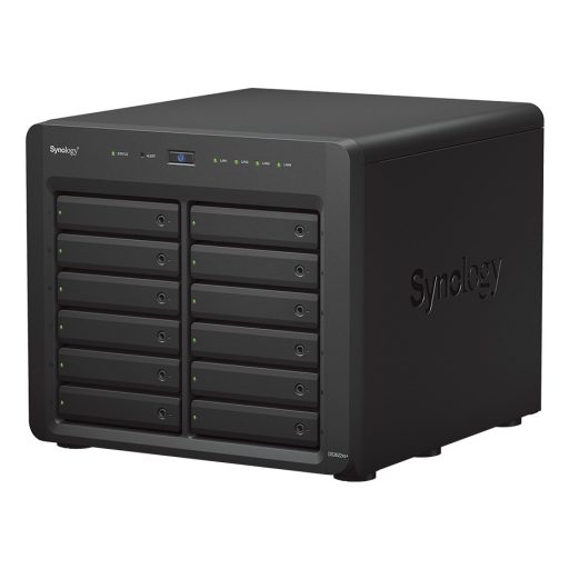 Synology DiskStation DS3622xs+ NAS Tower Intel® Xeon® D D-1531 16 GB DDR4 0 TB DiskStation Manager Fekete