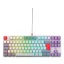CHERRY K4V2 TKL billentyűzet Játék USB QWERTZ Német Szürke, Világosszürke, Vörös