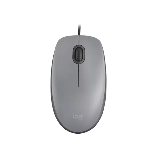 Logitech 910-005490 egér Irodai Kétkezes USB A típus Optikai 1000 DPI
