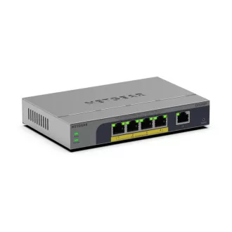   NETGEAR GS105EP Beállítást nem igénylő (unmanaged) Gigabit Ethernet (10/100/1000) Ethernet-áramellátás (PoE) támogatása Szürke