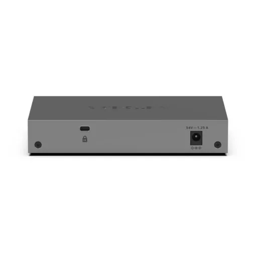 NETGEAR GS105EP Beállítást nem igénylő (unmanaged) Gigabit Ethernet (10/100/1000) Ethernet-áramellátás (PoE) támogatása Szürke