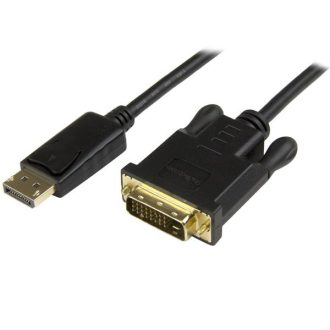   StarTech.com DP2DVI2MM3 video átalakító kábel 0,914 M DisplayPort DVI-D Fekete