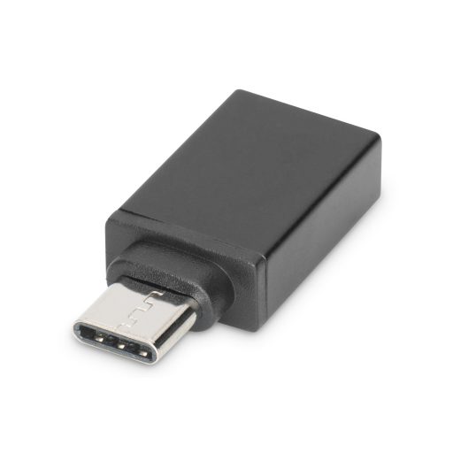 Digitus AK-300506-000-S csatlakozó átlakító USB C USB A Fekete
