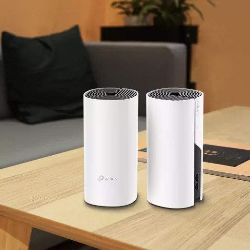 TP-Link Deco M4(2-pack) Kétsávos (2,4 GHz / 5 GHz) Wi-Fi 5 (802.11ac) Fehér Belső