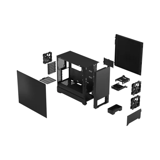 Fractal Design Pop Silent Tower Fekete