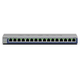   NETGEAR GS116 Beállítást nem igénylő (unmanaged) L2 Gigabit Ethernet (10/100/1000) Fekete