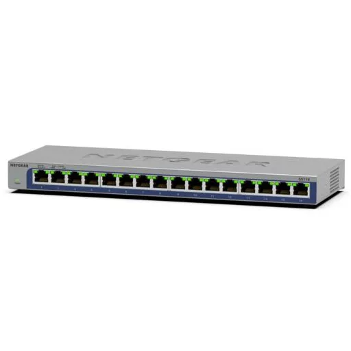 NETGEAR GS116 Beállítást nem igénylő (unmanaged) L2 Gigabit Ethernet (10/100/1000) Fekete