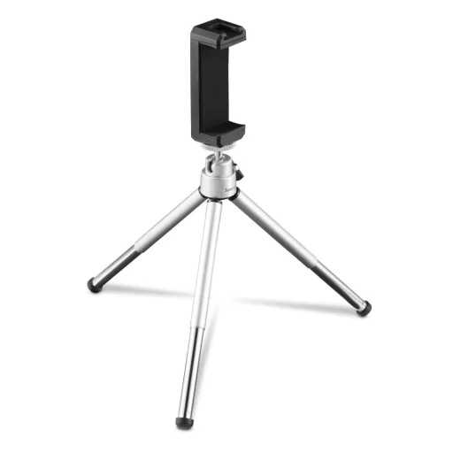 Hama Fancy 2in1 háromlábú fotóállvány Okostelefon/digitális fényképezőgép 3 láb(ak) Ezüst