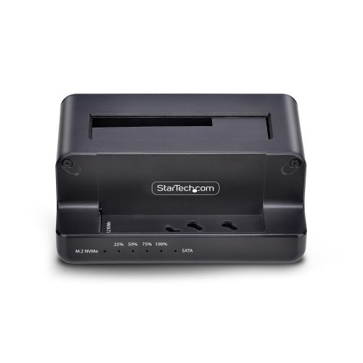 StarTech.com N2-M2-SSD-DUPLICATOR duplikátor HDD/SSD másoló Fekete 1 másolatok