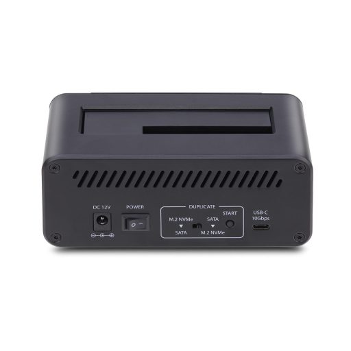 StarTech.com N2-M2-SSD-DUPLICATOR duplikátor HDD/SSD másoló Fekete 1 másolatok
