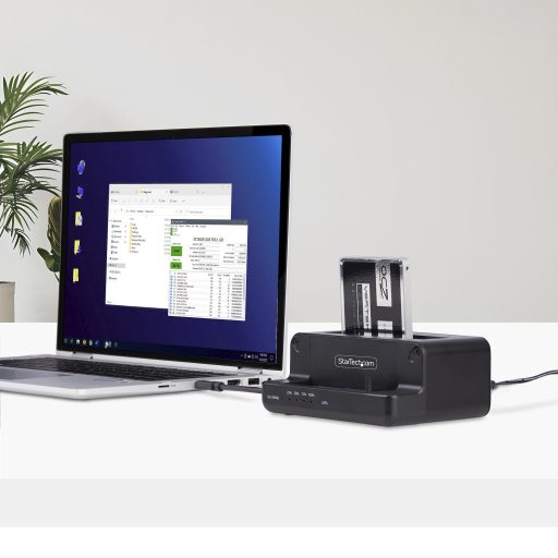 StarTech.com N2-M2-SSD-DUPLICATOR duplikátor HDD/SSD másoló Fekete 1 másolatok