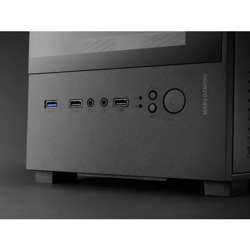 Mars Gaming MC-SE2 Mini Tower Fekete