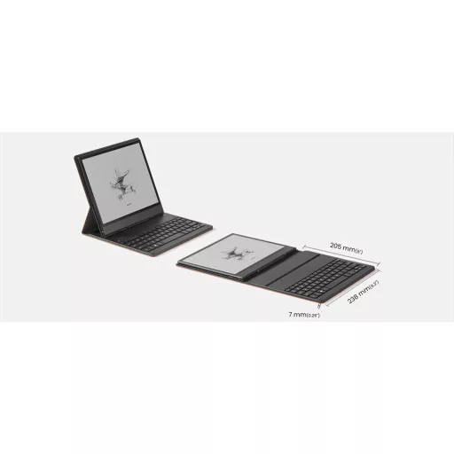 Onyx Boox Note Air 5 C Magnetic case with keyboard Brown