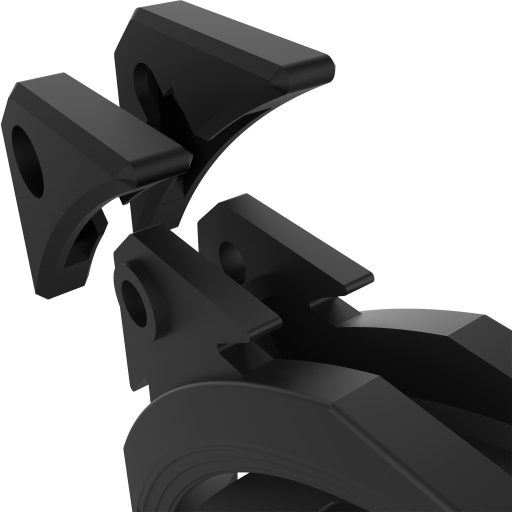 Alpenföhn JetStream Slim 12 cm Fekete 1 db