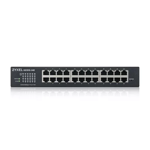 Zyxel GS1915-24E Vezérelt L2 Gigabit Ethernet (10/100/1000) 1U Fekete