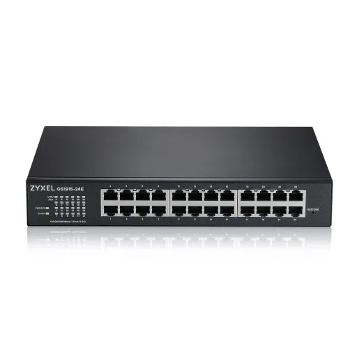 Zyxel GS1915-24E Vezérelt L2 Gigabit Ethernet (10/100/1000) 1U Fekete