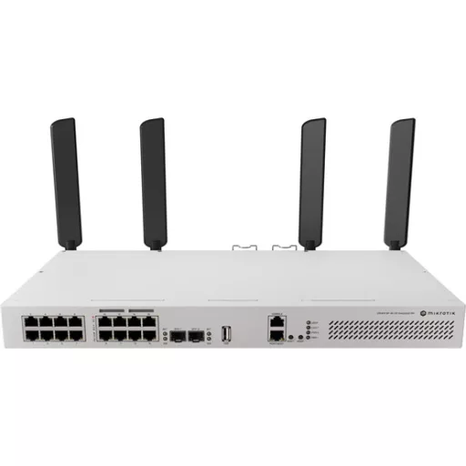 Mikrotik CRS418-8P-8G-2S+5axQ2axQ-RM L2/L3 Gigabit Ethernet (10/100/1000) Ethernet-áramellátás (PoE) támogatása 1U