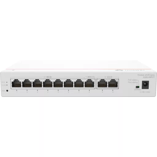 HUAWEI eKit S380 Series S380-S8P2T Vezérelt Gigabit Ethernet (10/100/1000) Ethernet-áramellátás (PoE) támogatása 1U Szürke
