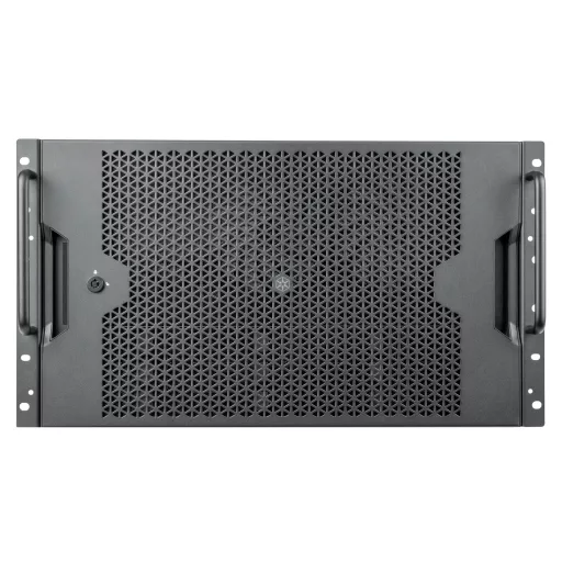 Silverstone RM61-312 Rack Fekete