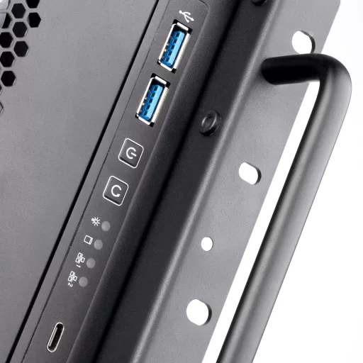 Silverstone RM61-312 Rack Fekete