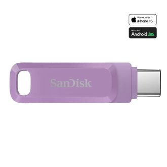   SanDisk Ultra Dual Drive Go USB flash meghajtó 1 TB USB C-típus 3.2 Gen 1 (3.1 Gen 1) Levendula