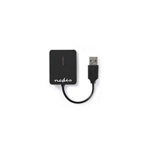 Nedis CRDRU2300BK kártyaolvasó USB 2.0 Belső Fekete