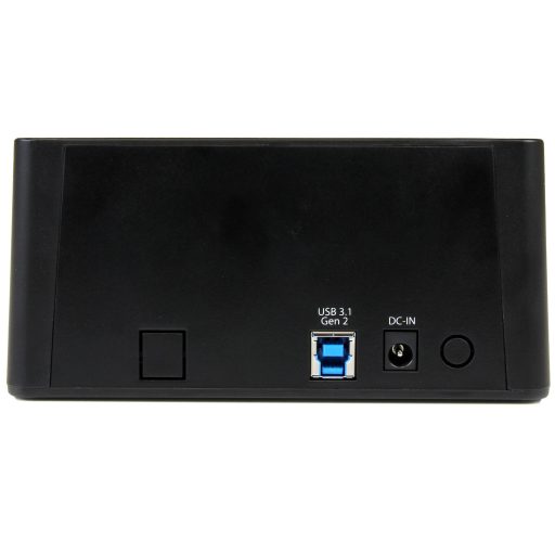 StarTech.com SDOCK2U313R duplikátor HDD másoló Fekete 2 másolatok