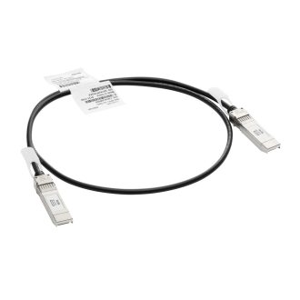   HPE Aruba Networking Networking Instant On 10G SFP+ to SFP+ 1m Direct Attach Copper Cable InfiniBand és száloptikai kábel SFP+ Fekete, Ezüst
