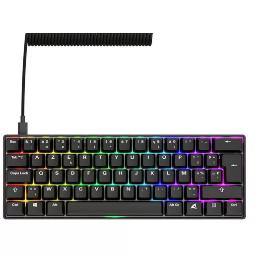 Sharkoon 100065630 billentyűzet Otthoni USB QWERTZ Német Fekete
