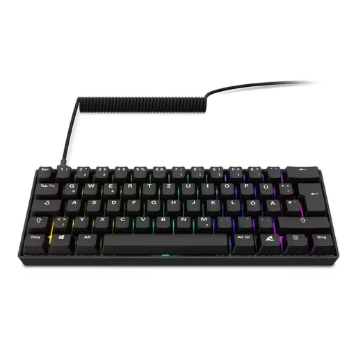 Sharkoon 100065630 billentyűzet Otthoni USB QWERTZ Német Fekete