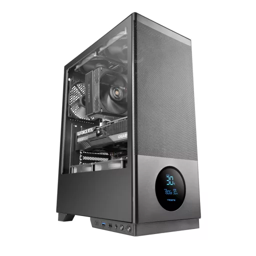 Tacens 2SAGITTA20 Midi Tower Fekete
