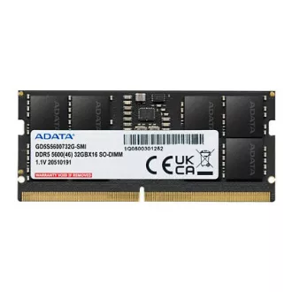   ADATA Gold 32 GB 1 x 32 GB DDR5 5200 MT/másodperc 262-pin SO-DIMM