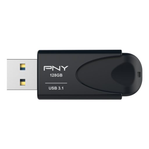 PNY Attache 4 USB flash meghajtó 128 GB USB A típus 3.2 Gen 1 (3.1 Gen 1) Fekete