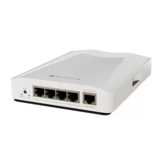   Mikrotik CRS304-4XG-IN hálózati kapcsoló 10G Ethernet (100/1000/10000) Ethernet-áramellátás (PoE) támogatása Fehér