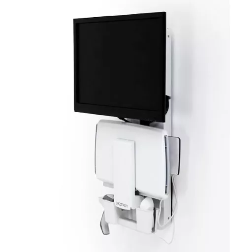 Ergotron 61-080-062 asztali TV konzol 61 cm (24") Fali Fehér
