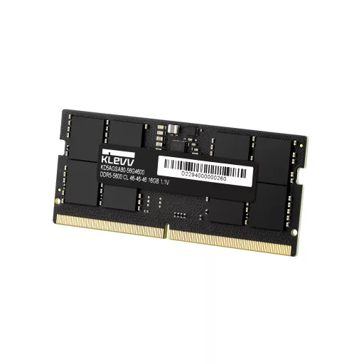 Klevv SO-DIMM 32 GB 1 x 32 GB DDR5 5600 MT/másodperc 262-pin SO-DIMM