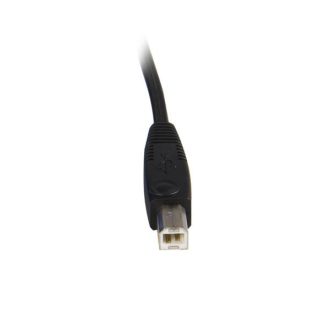 StarTech.com SVUSB2N1_6 KVM kábel Fekete 1,8 M