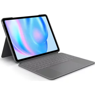 Logitech Combo Touch QWERTZ Svájc Smart Connector Szürke
