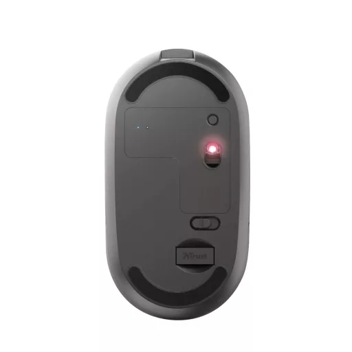 Trust Puck egér Irodai Kétkezes RF vezeték nélküli + Bluetooth Optikai 1600 DPI