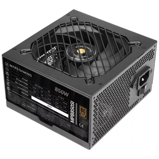 Mars Gaming MPB850SI 850 W 24-pin ATX ATX Fekete