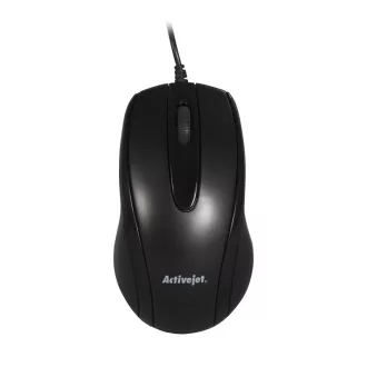  Activejet AMY-083 egér Irodai Kétkezes USB A típus Optikai 1000 DPI